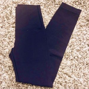 Navy size 2 Lululemon 7/8 leggings